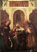MAZZOLINO, Ludovico, Madonna and Child with Saints gw